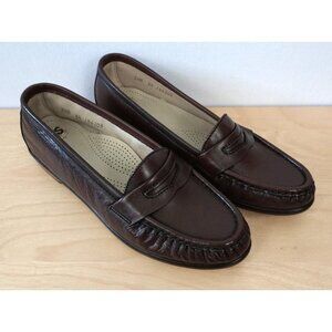 New SAS Tripad Wink Antique Walnut Brown Comfort Loafers Flats Shoes Size 7.5